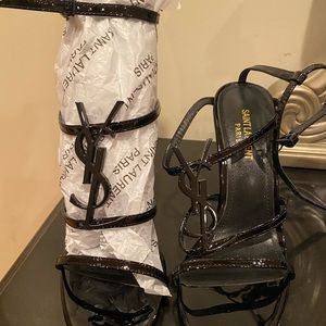 Black Saint Laurent heels